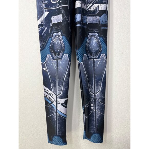 BlackMilk Navy Mecha Leggings Size Small NWOT - Picture 4 of 8